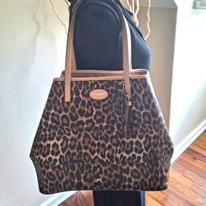 COACH Leopard Print Tote | Large Tote